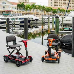 EV Rider TeQno - 4-Wheel Mobility Scooter - Top Speed 6mph - 270W